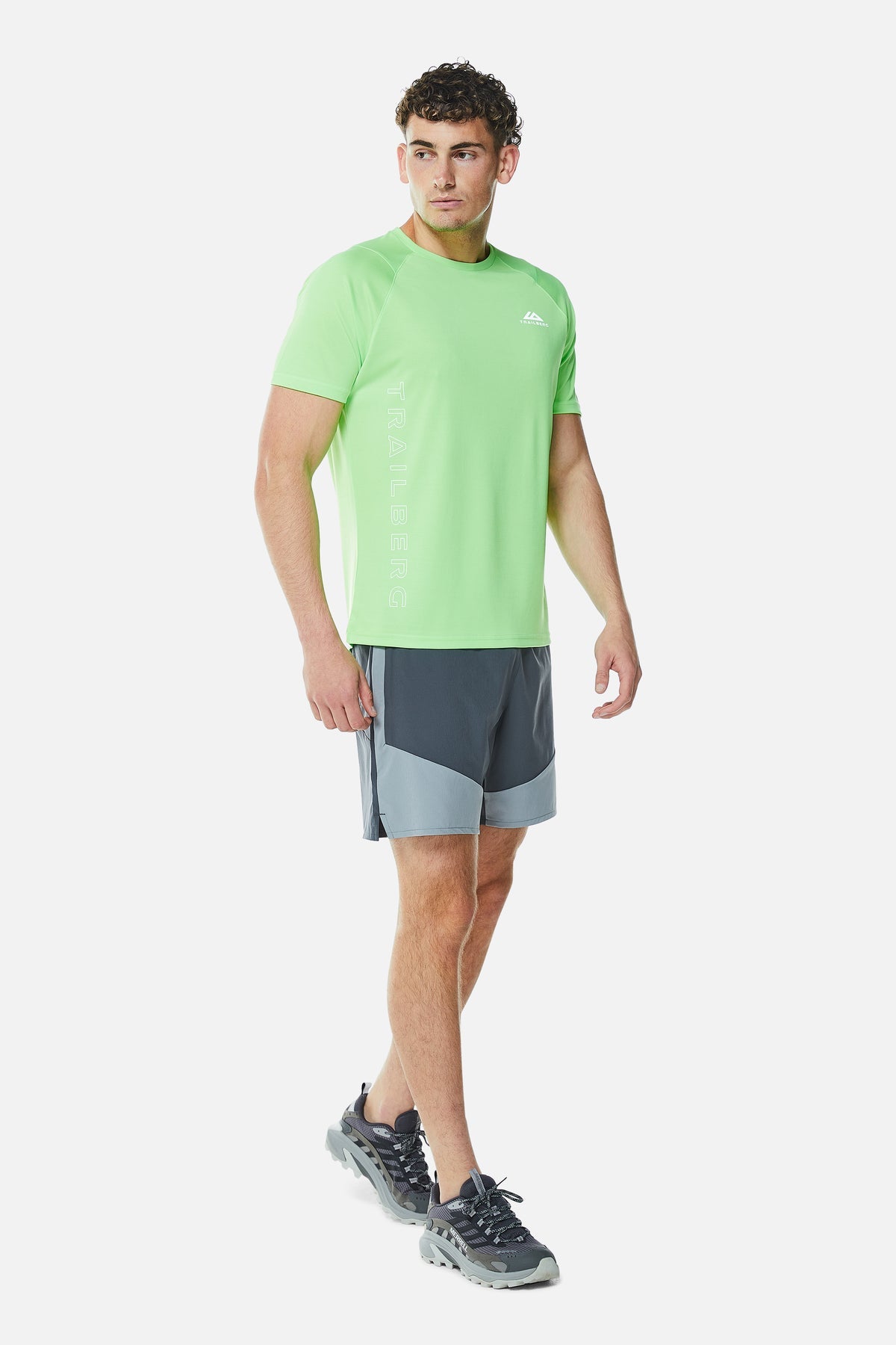 Trailberg Surge Tee - Neon Lime