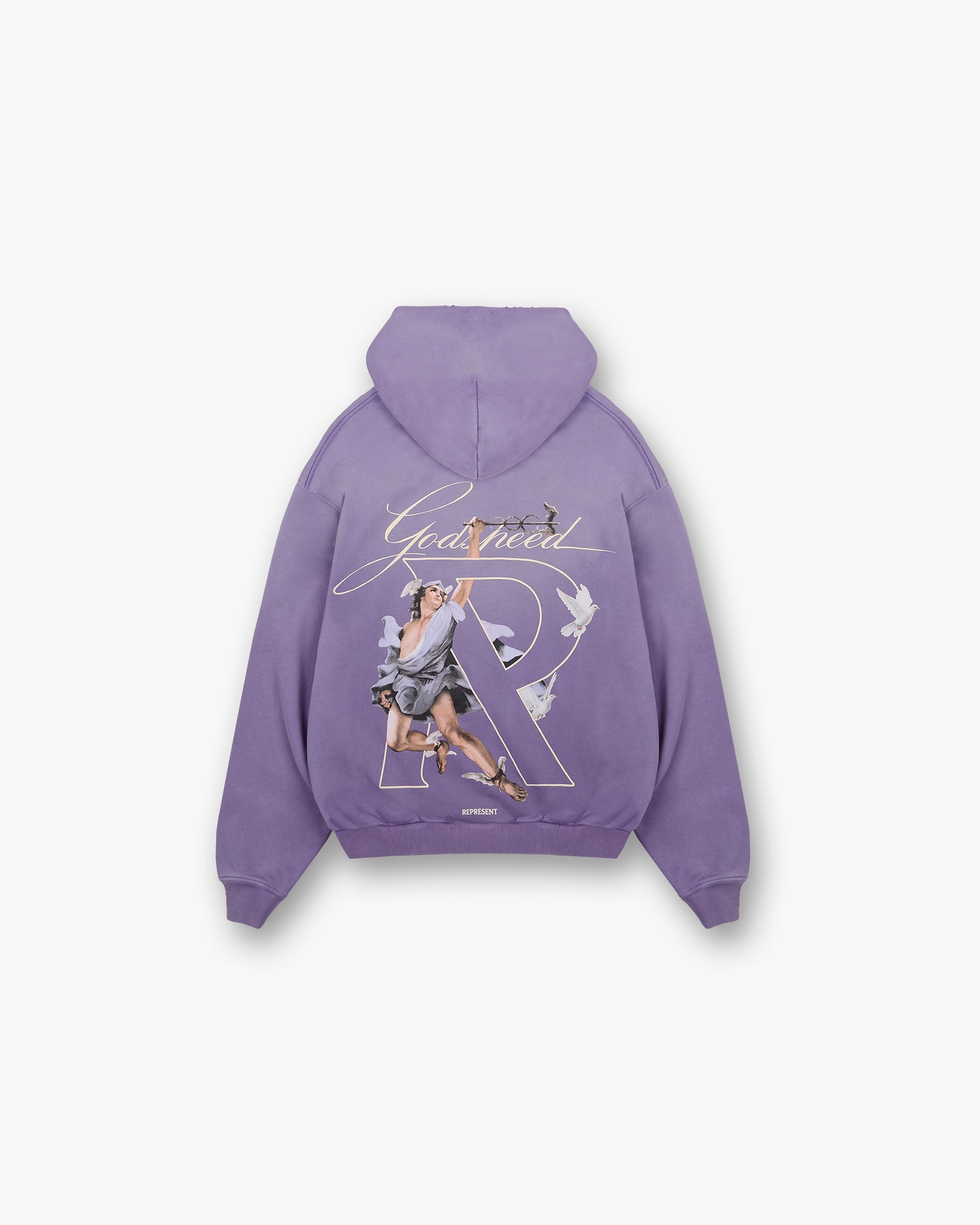 Represent Hermes Hoodie Purple