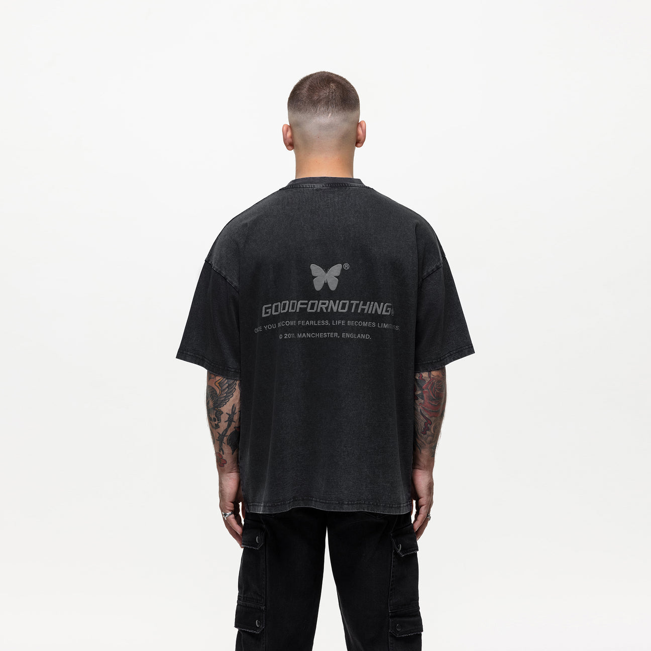 Good For Nothing T-Shirt Spirit Black Washed