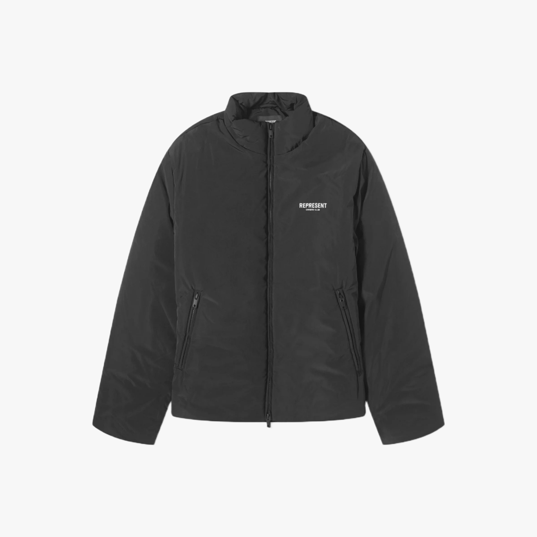Represent Owners Club Wadded Jacket Black
