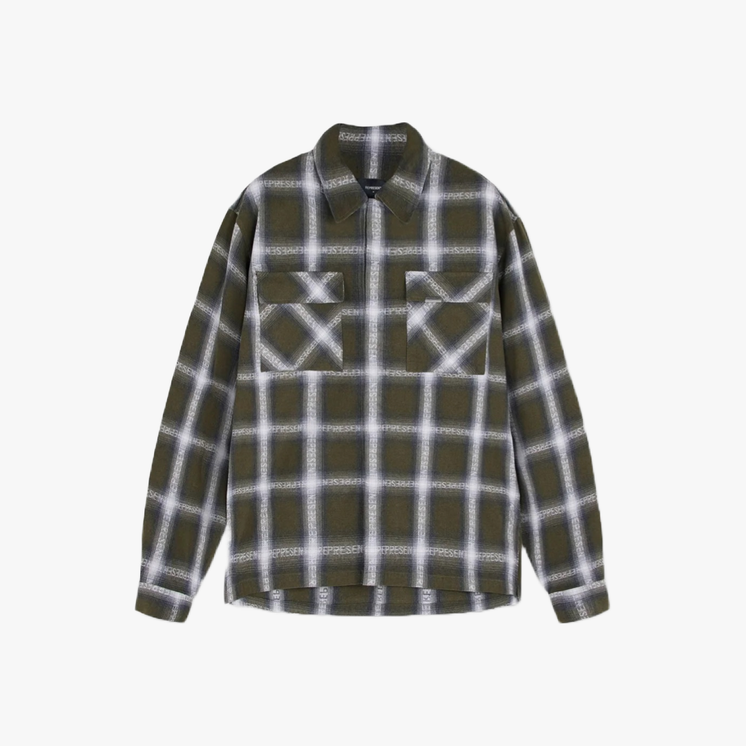 Represent Flannel Shirt - Olive