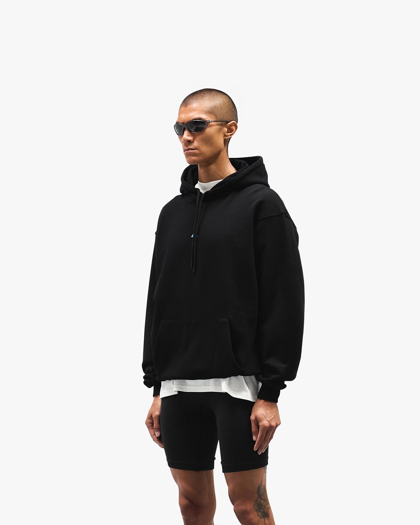 Represent 247 Oversized Hoodie Purple Fade