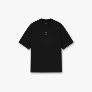 Represent 247 Oversized T-Shirt Black/Purple Fade