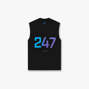 Represent 247 Oversized Tank Purple Fade