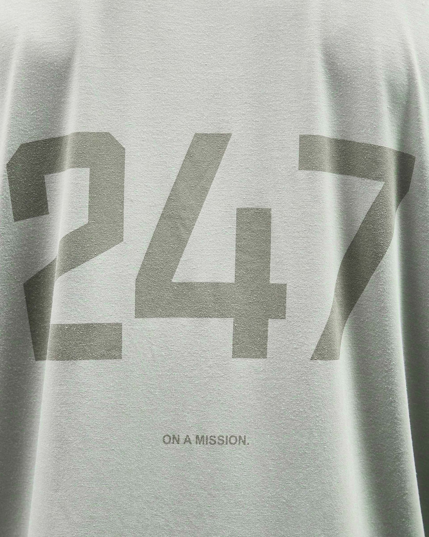 Represent 247 Oversized T-Shirt Sage