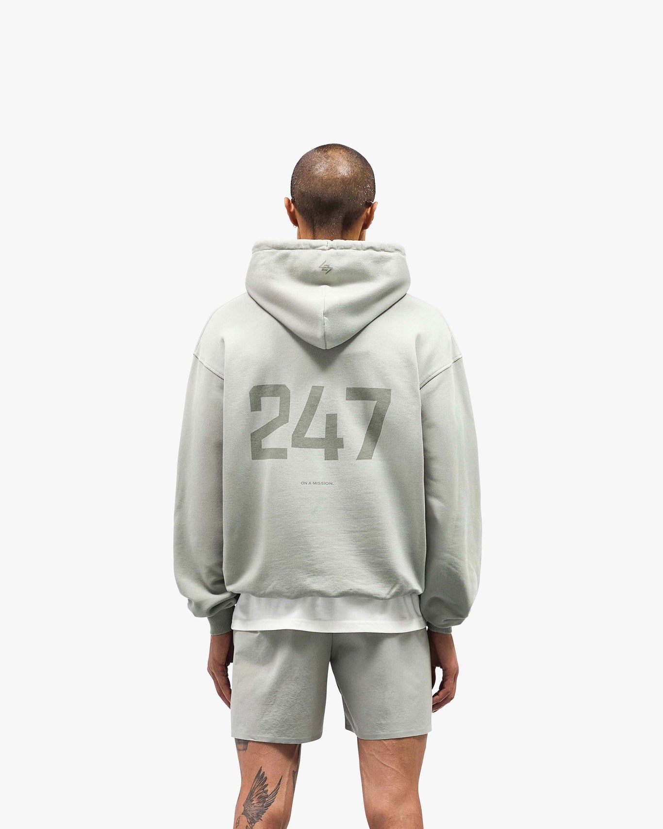 Represent 247 Oversized Hoodie Sage
