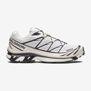 Salomon XT-6 White / Vanilla Ice / Plum Perfect