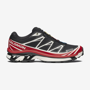 Salomon XT-6 Gore-Tex Black / Flame Scarlet / Vanilla Ice