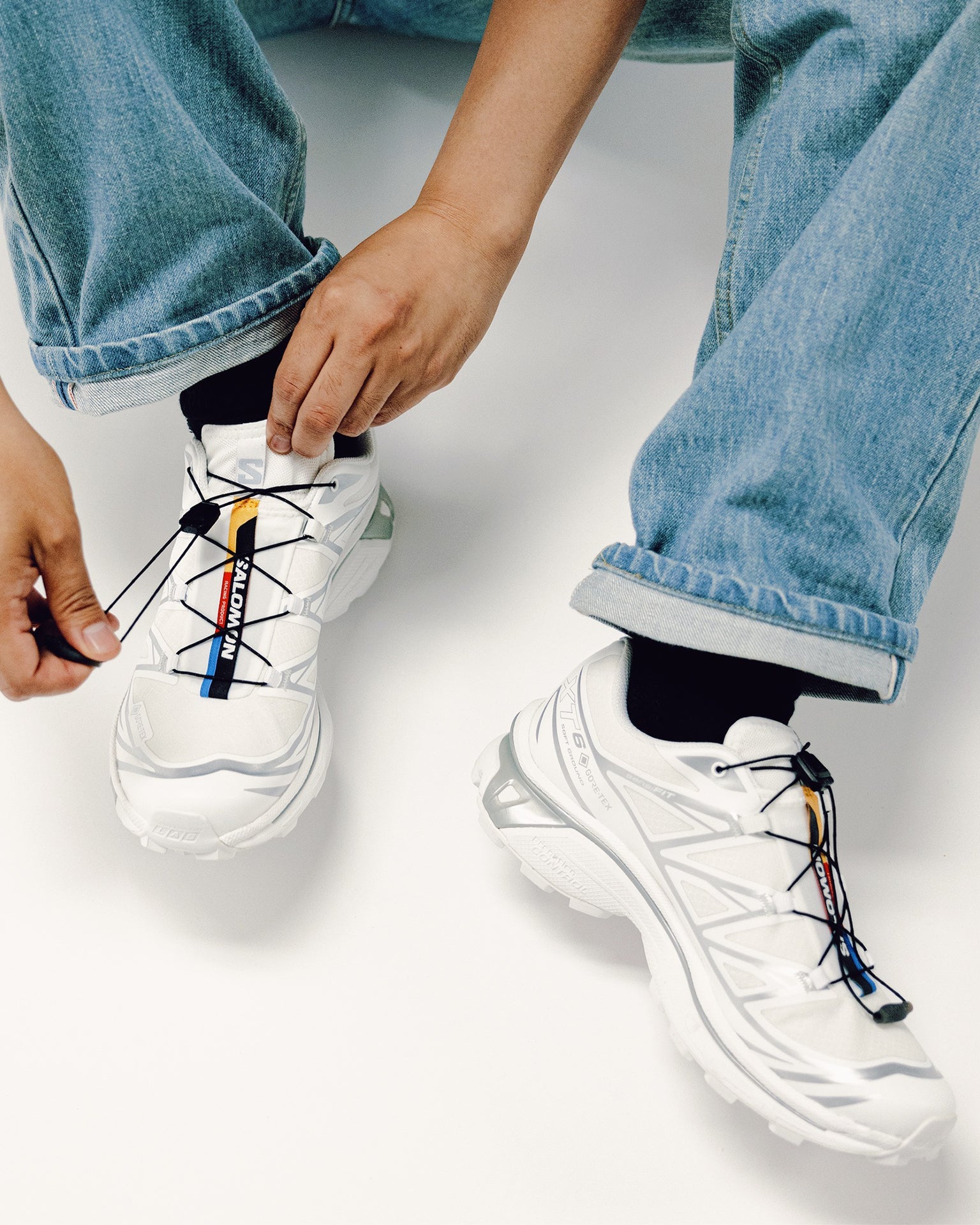 Salomon XT-6 GTX White / White / FTW Silver