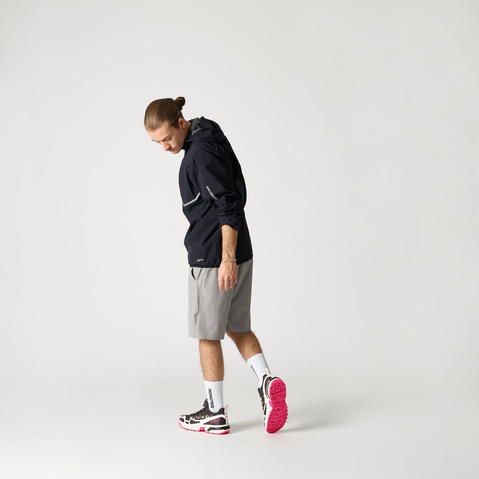 Salomon Everyday Crew 3-Pack Socks - Black / White / Med Grey Melaange