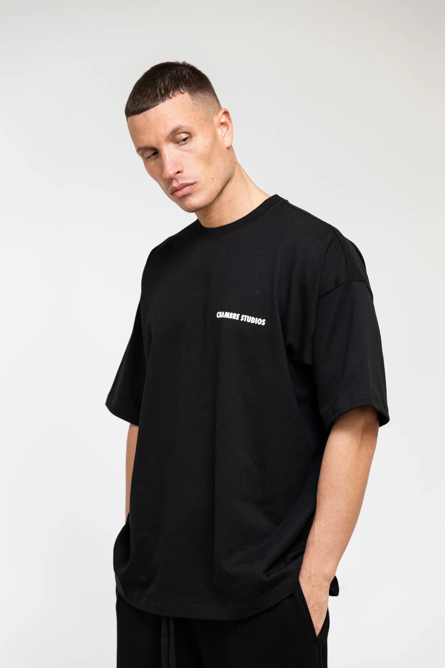 Chambre Studios Logo T-Shirt Black