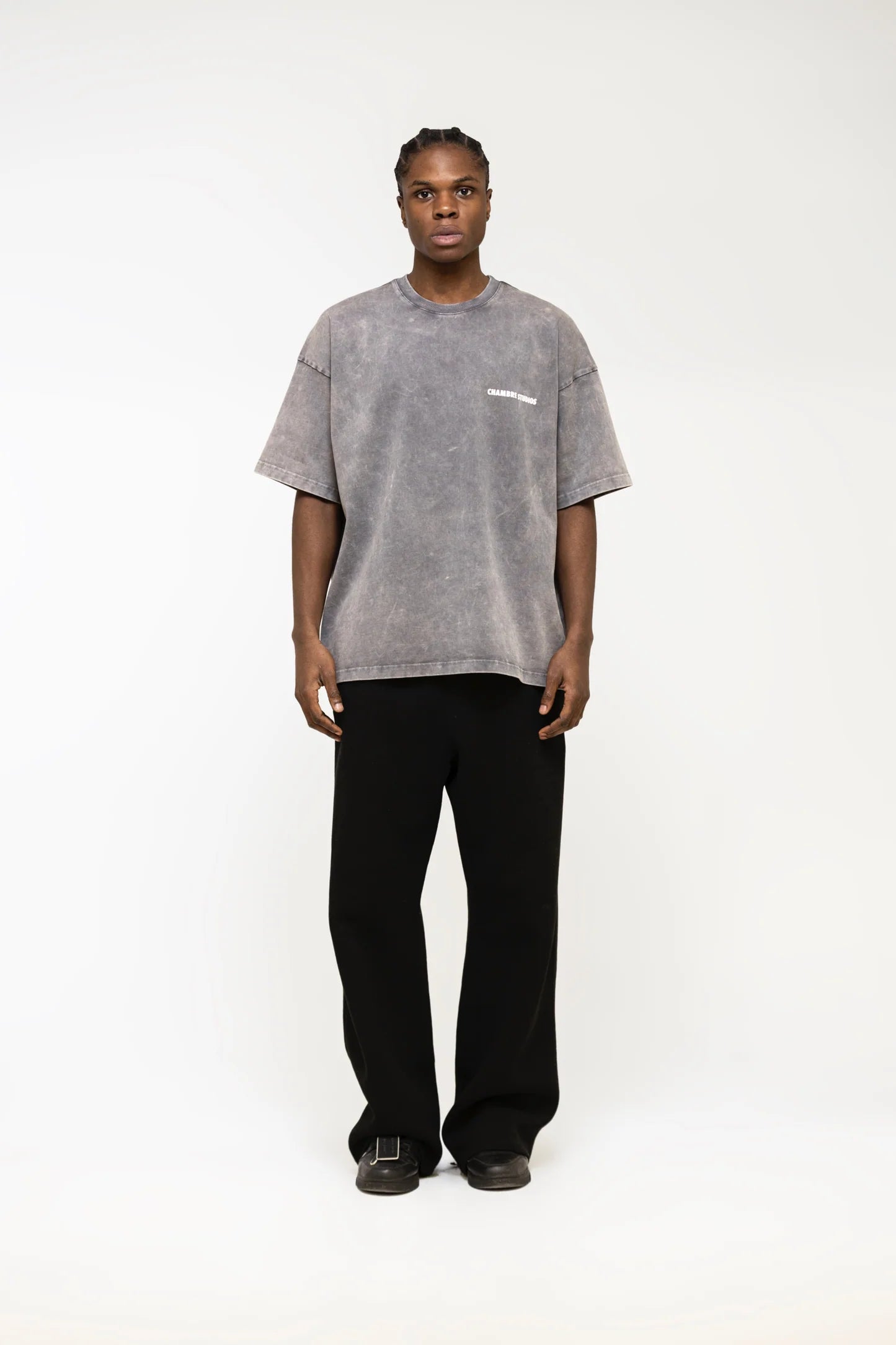 Chambre Studios Logo T-Shirt Acid Grey