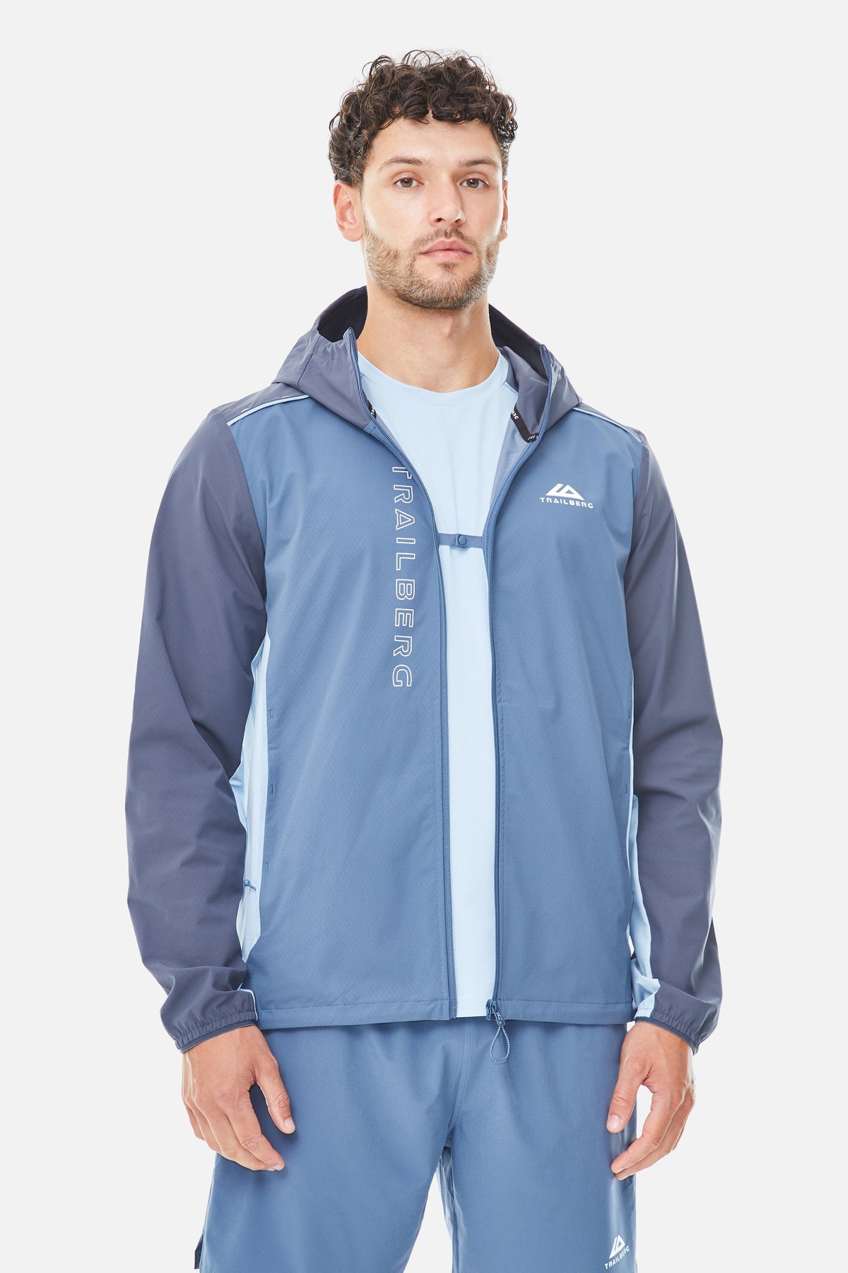 Trailberg AW25 Triathlon Windbreaker - Breeze / Eclipse Blue / Blue Frost