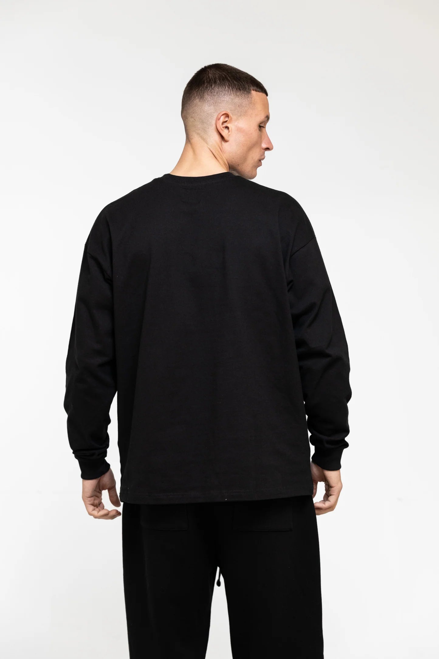Chambre Studios Logo LS T-Shirt Black