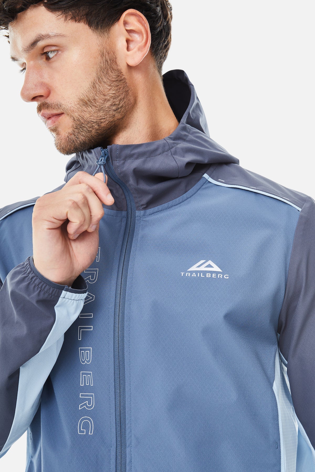 Trailberg AW25 Triathlon Windbreaker - Breeze / Eclipse Blue / Blue Frost