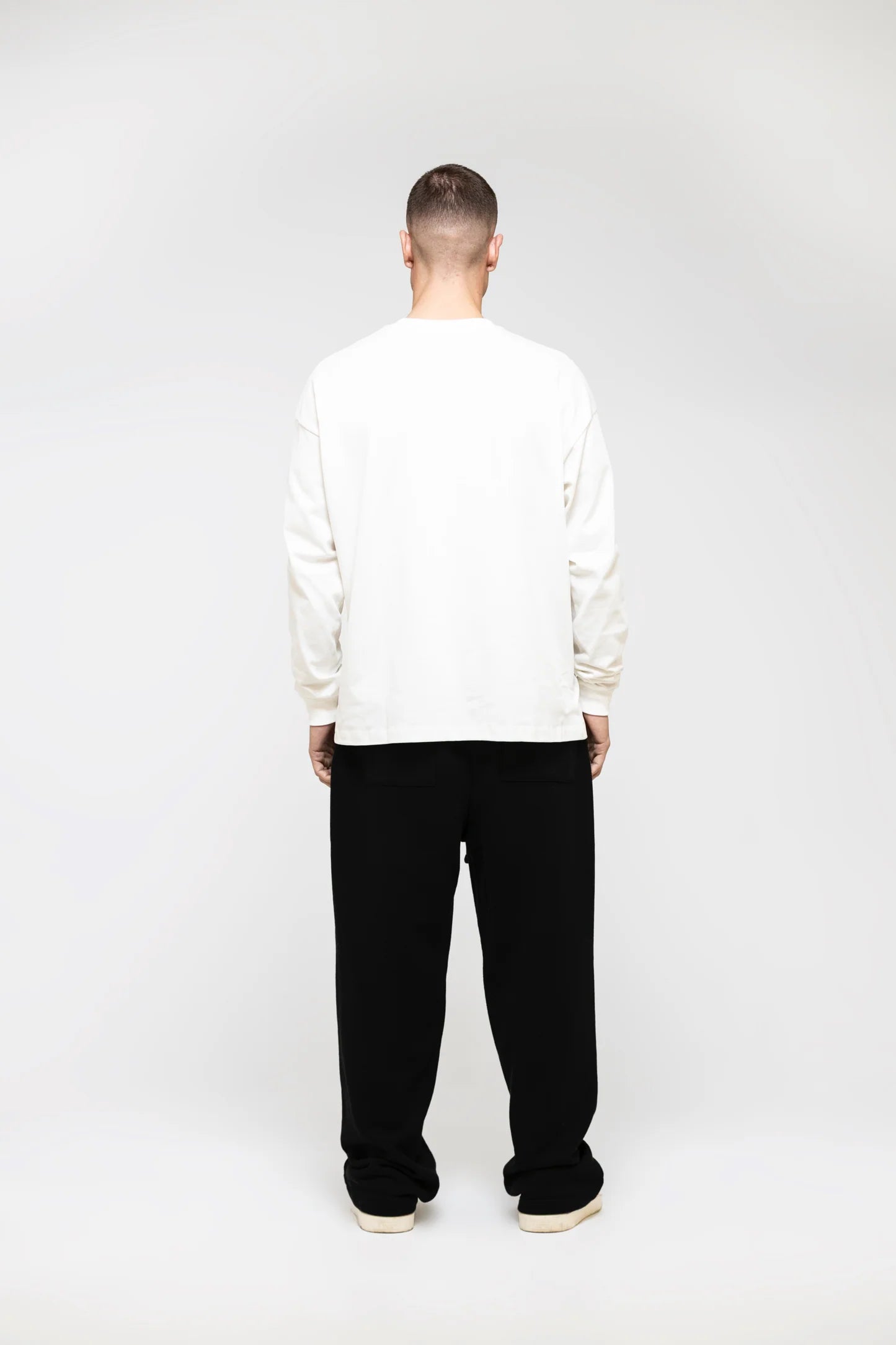 Chambre Studios Logo LS T-Shirt White