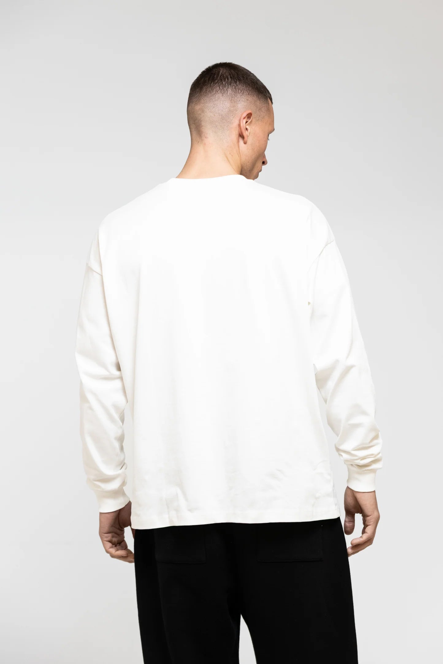 Chambre Studios Logo LS T-Shirt White