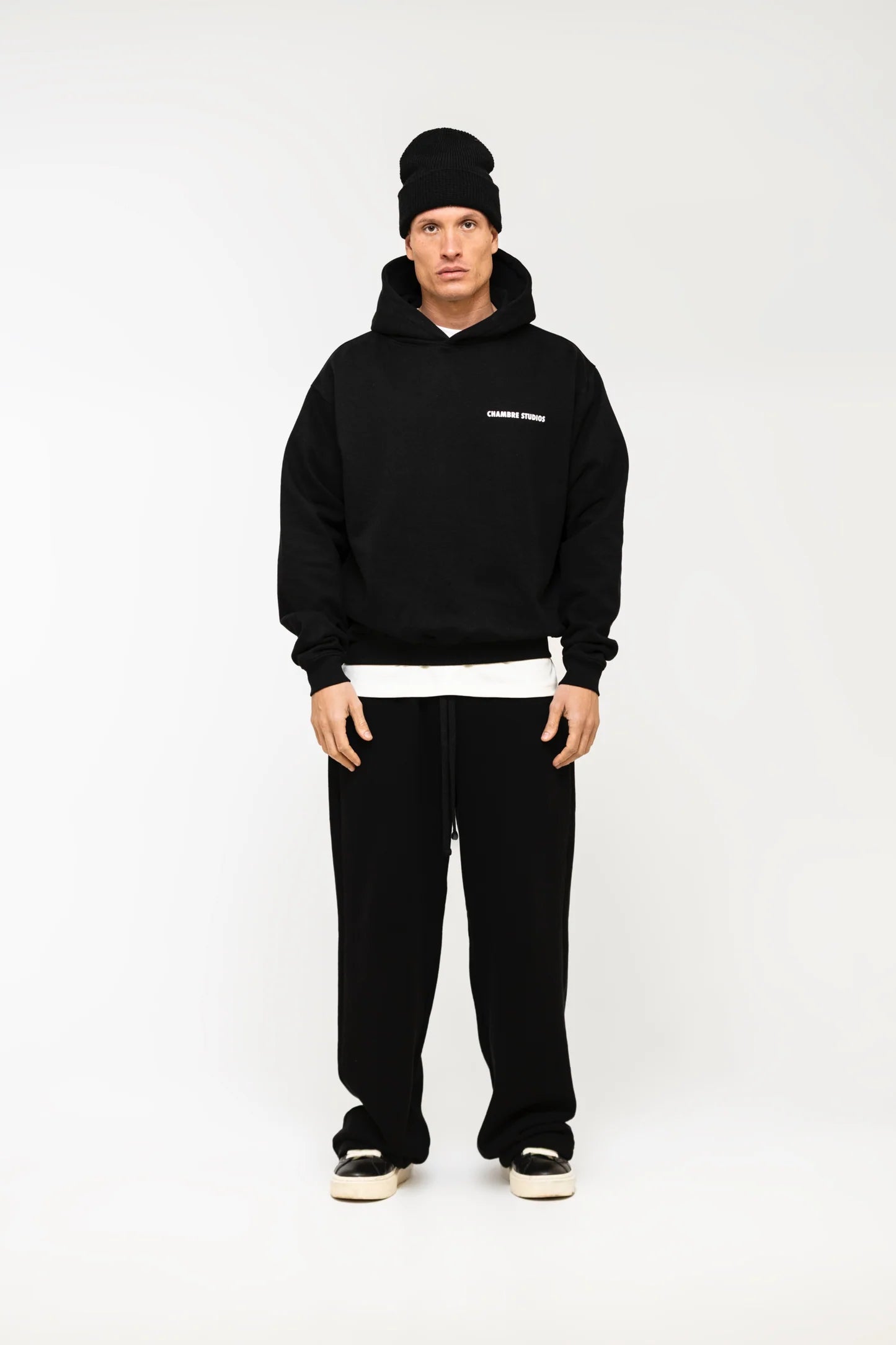 Chambre Studios Logo Hoodie Black