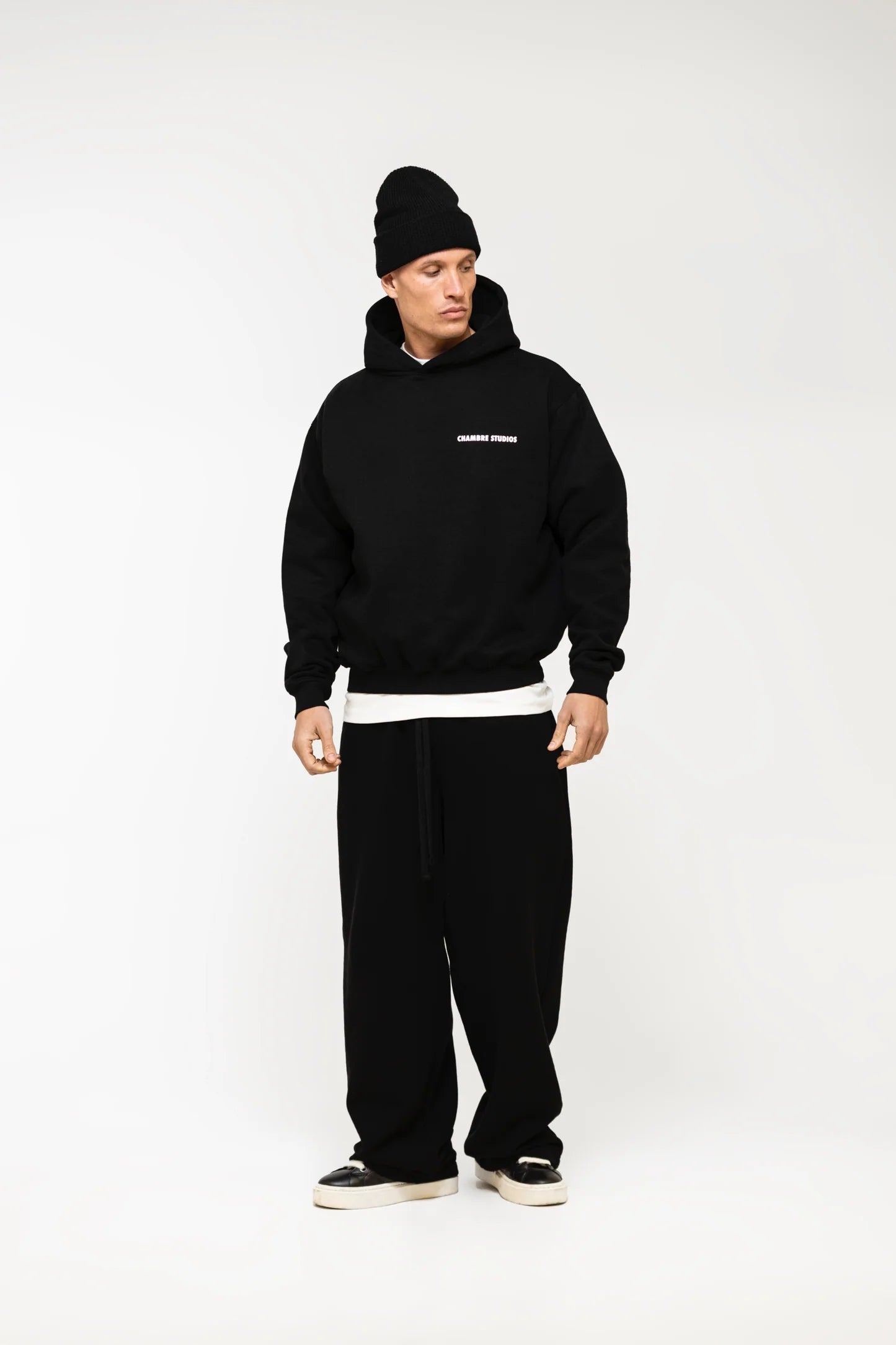 Chambre Studios Logo Hoodie Black