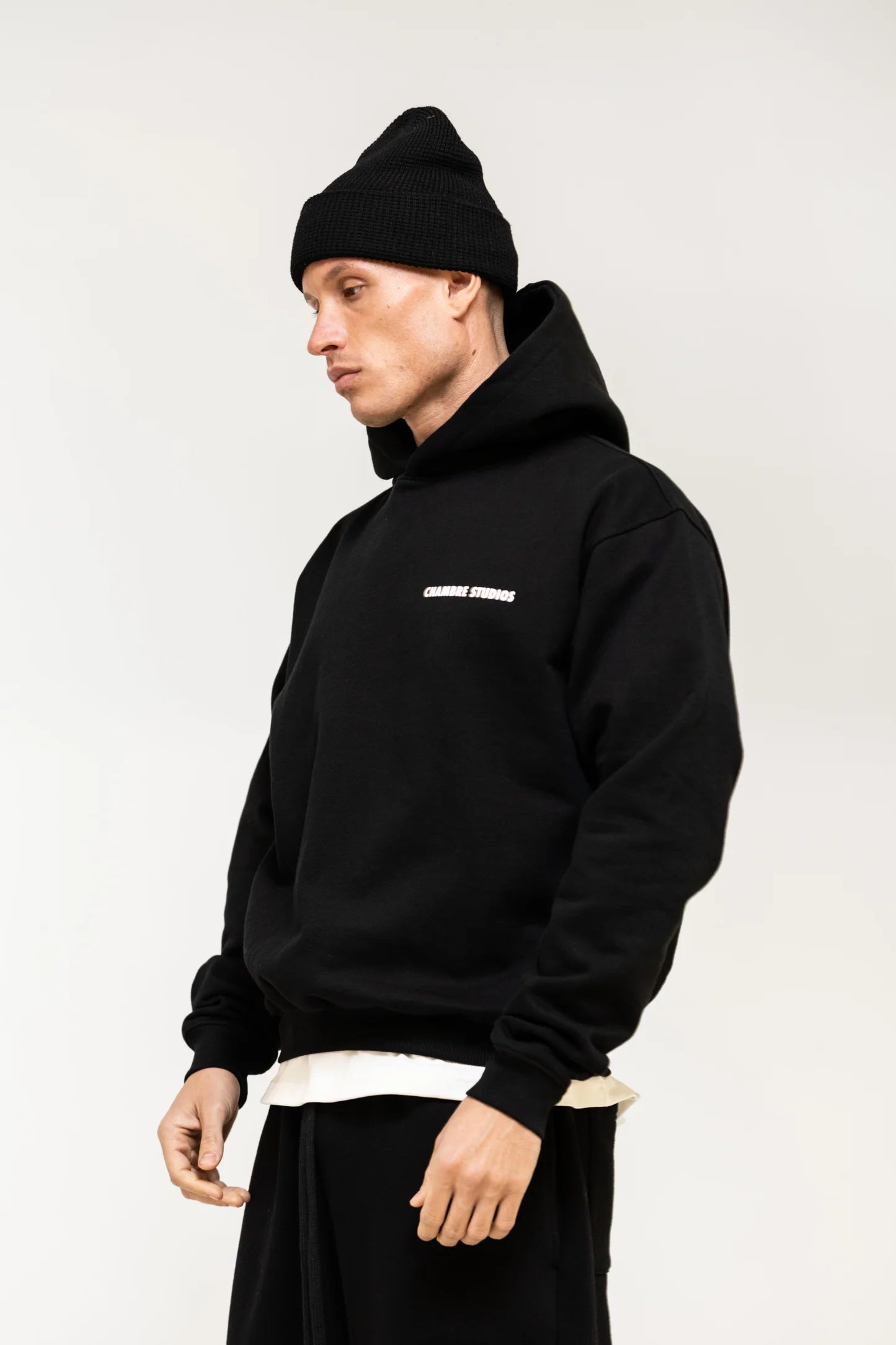 Chambre Studios Logo Hoodie Black