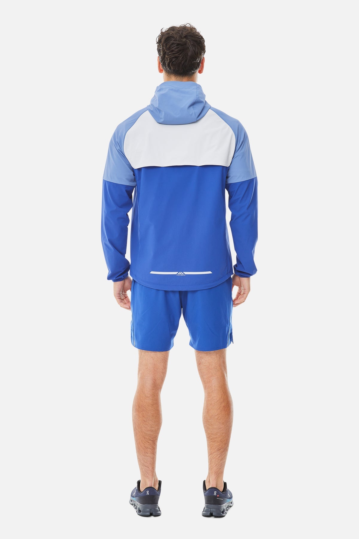 Trailberg Vista Windbreaker - Space Blue / Blue Essence / Pixel Grey