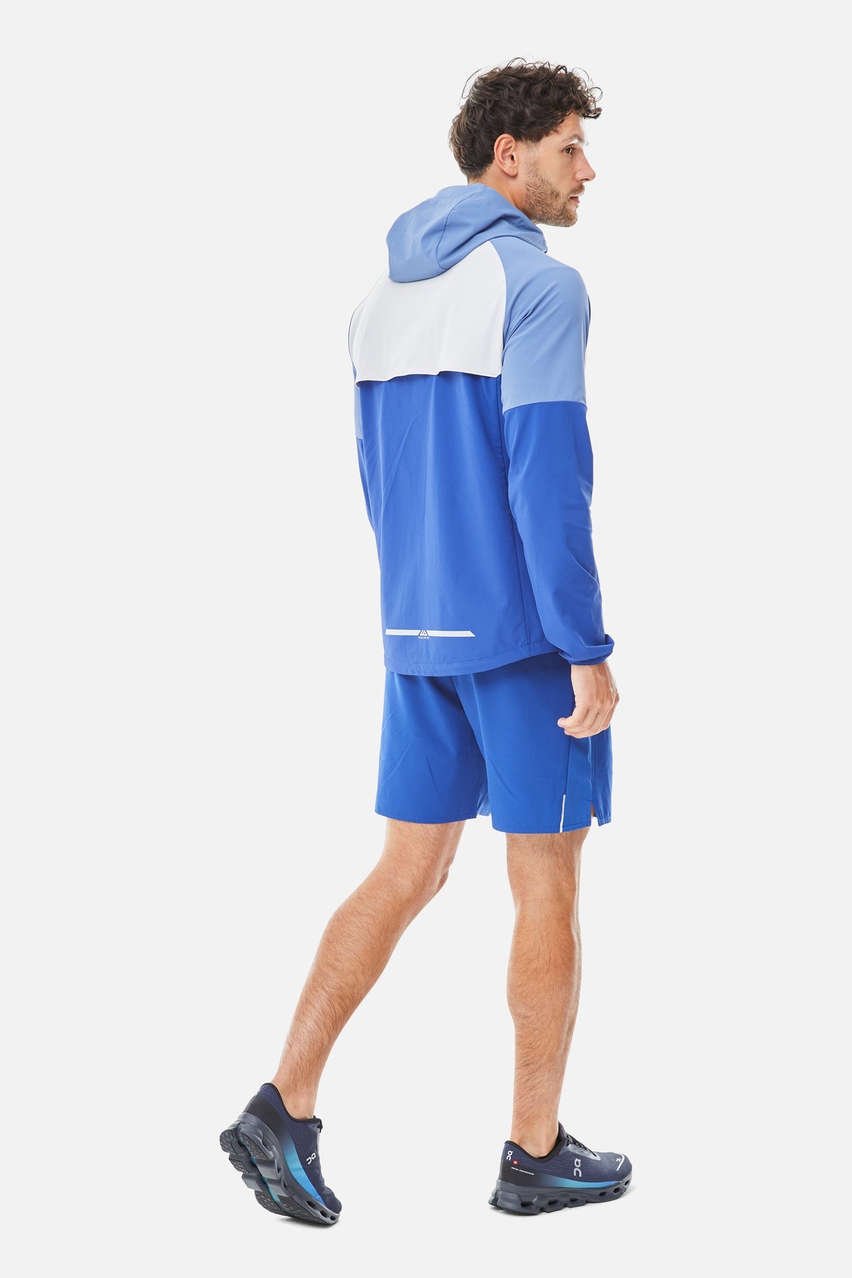 Trailberg Vista Windbreaker - Space Blue / Blue Essence / Pixel Grey