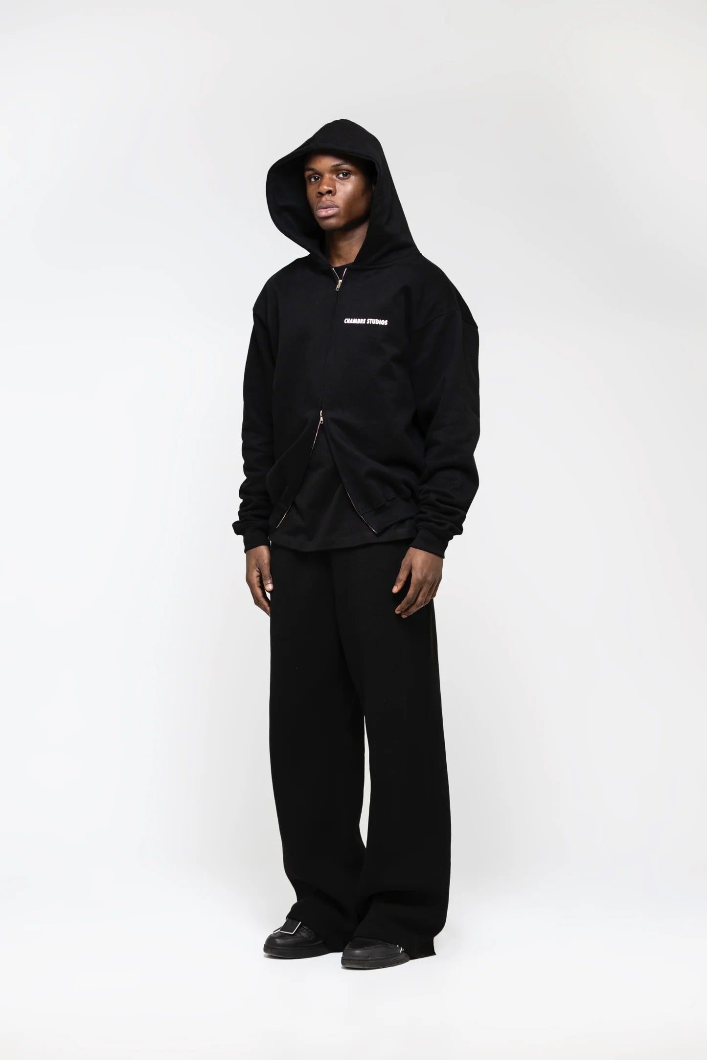 Chambre Studios Logo Zip Black