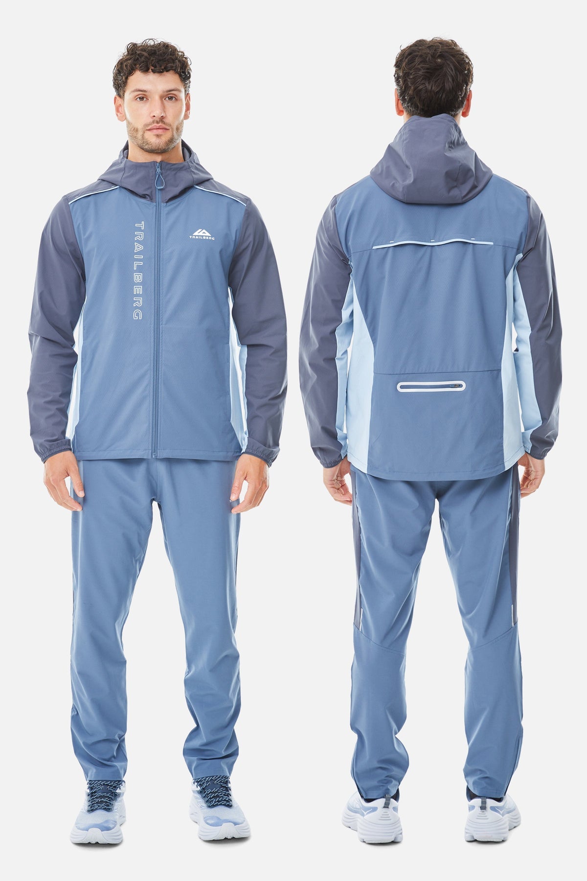 Trailberg AW25 Triathlon Tracksuit - Breeze / Eclipse Blue
