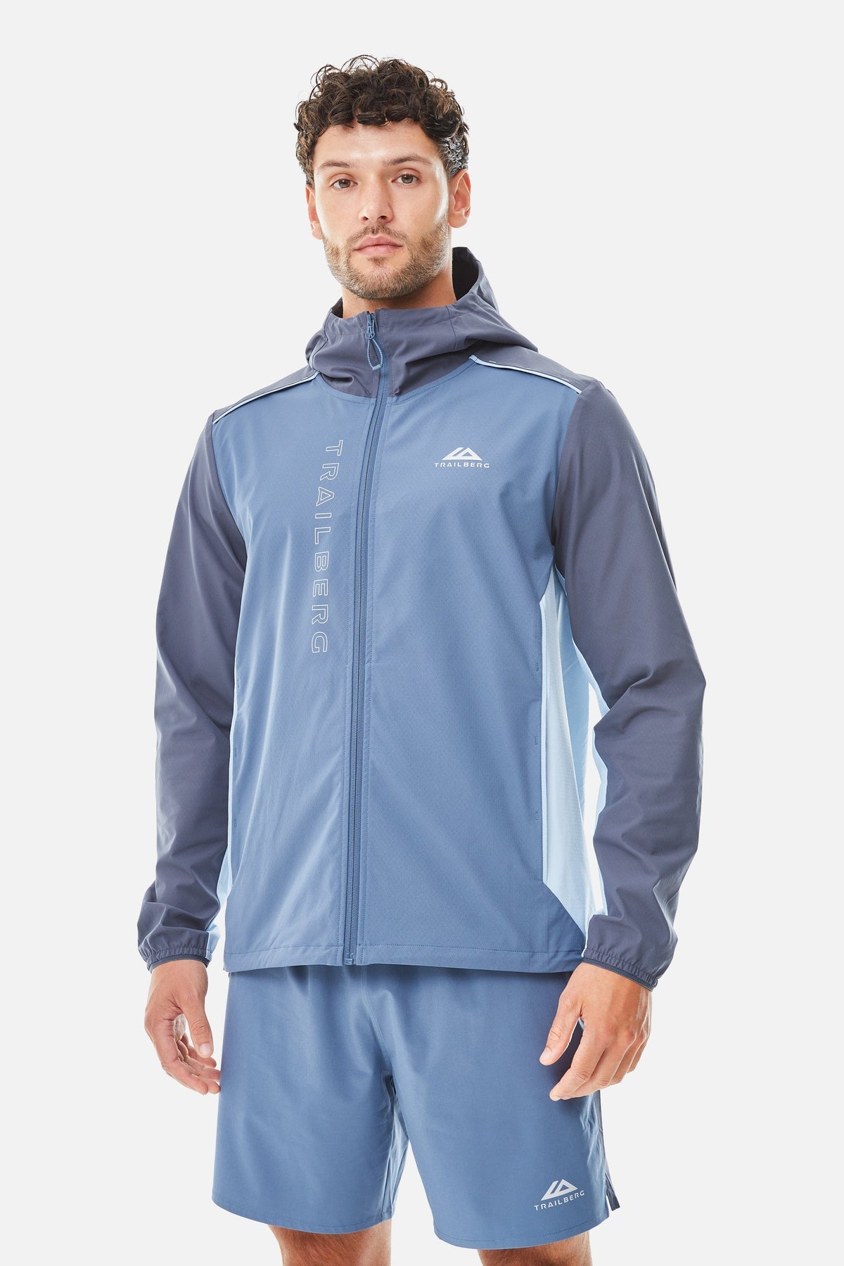 Trailberg AW25 Triathlon Tracksuit - Breeze / Eclipse Blue