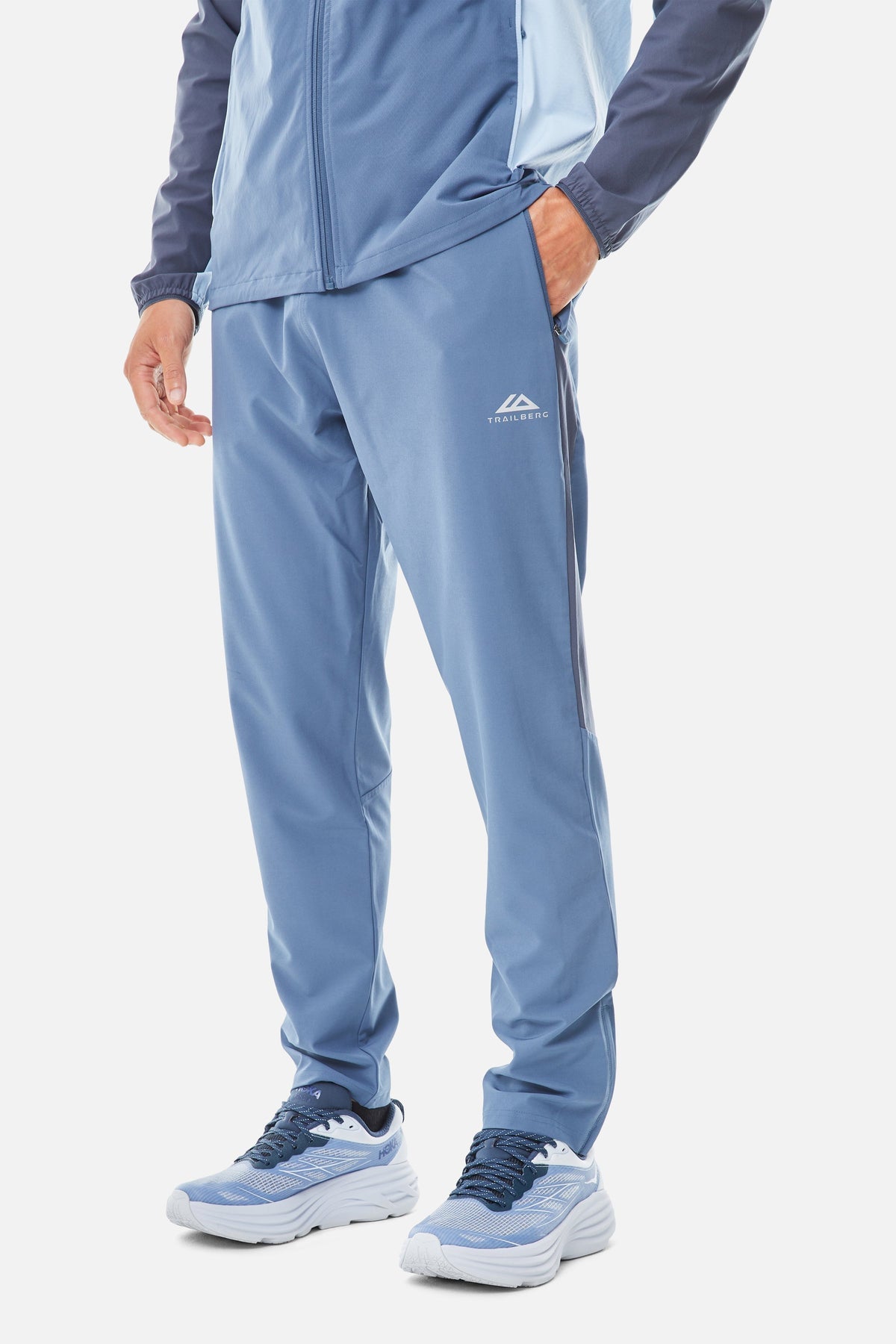 Trailberg AW25 Triathlon Tracksuit - Breeze / Eclipse Blue
