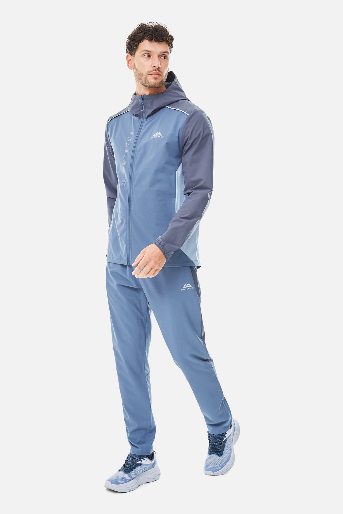 Trailberg AW25 Triathlon Tracksuit - Breeze / Eclipse Blue