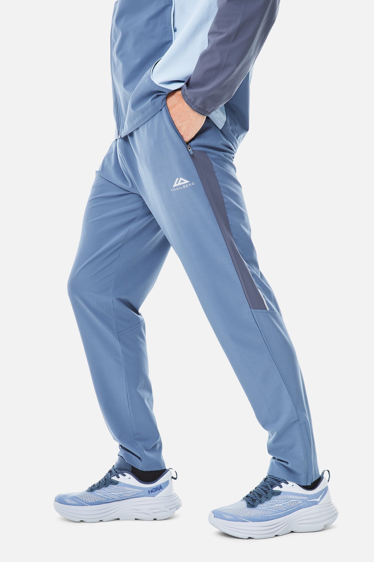Trailberg AW25 Triathlon Tracksuit - Breeze / Eclipse Blue