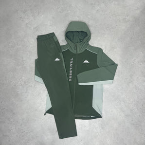 Trailberg AW25 Triathlon Tracksuit - Thyme/Agave Green