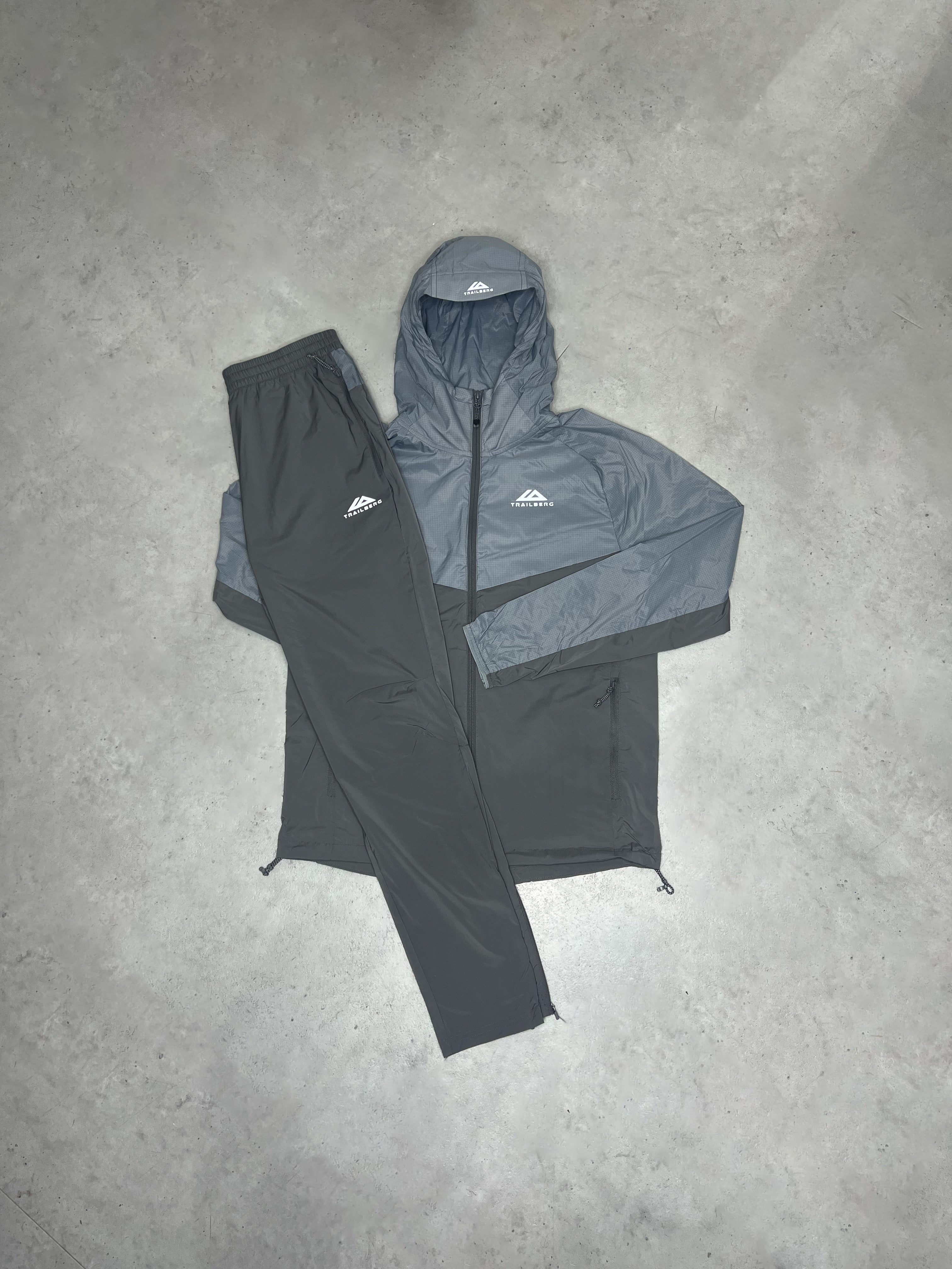 Trailberg Rapid Grid 2.0 Tracksuit - Urban Smoke/Moon Grey
