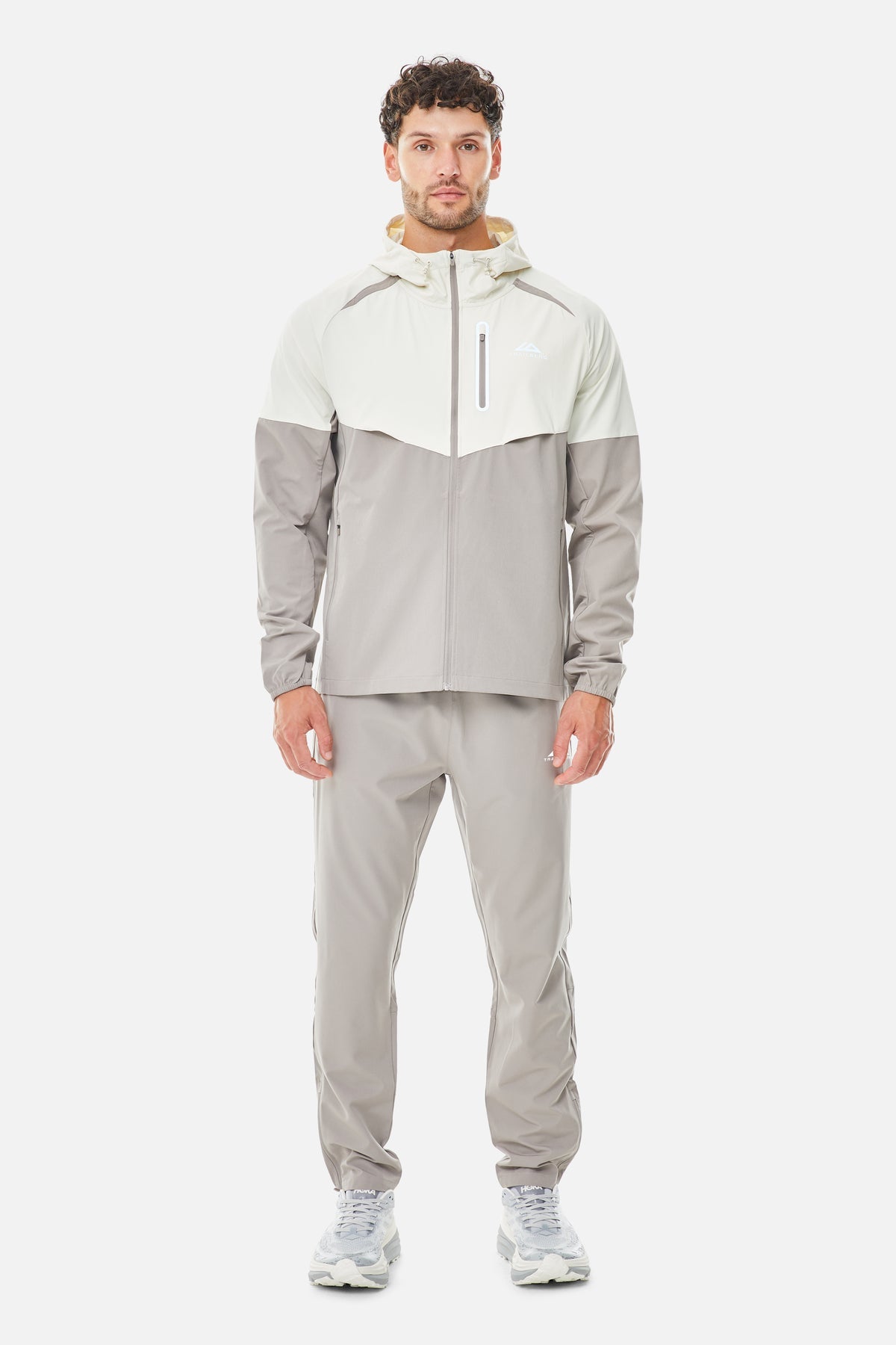 Trailberg AW25 Cloud Tracksuit - Pale Taupe/Dune White