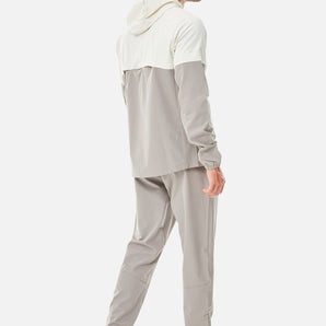 Trailberg AW25 Cloud Tracksuit - Pale Taupe/Dune White