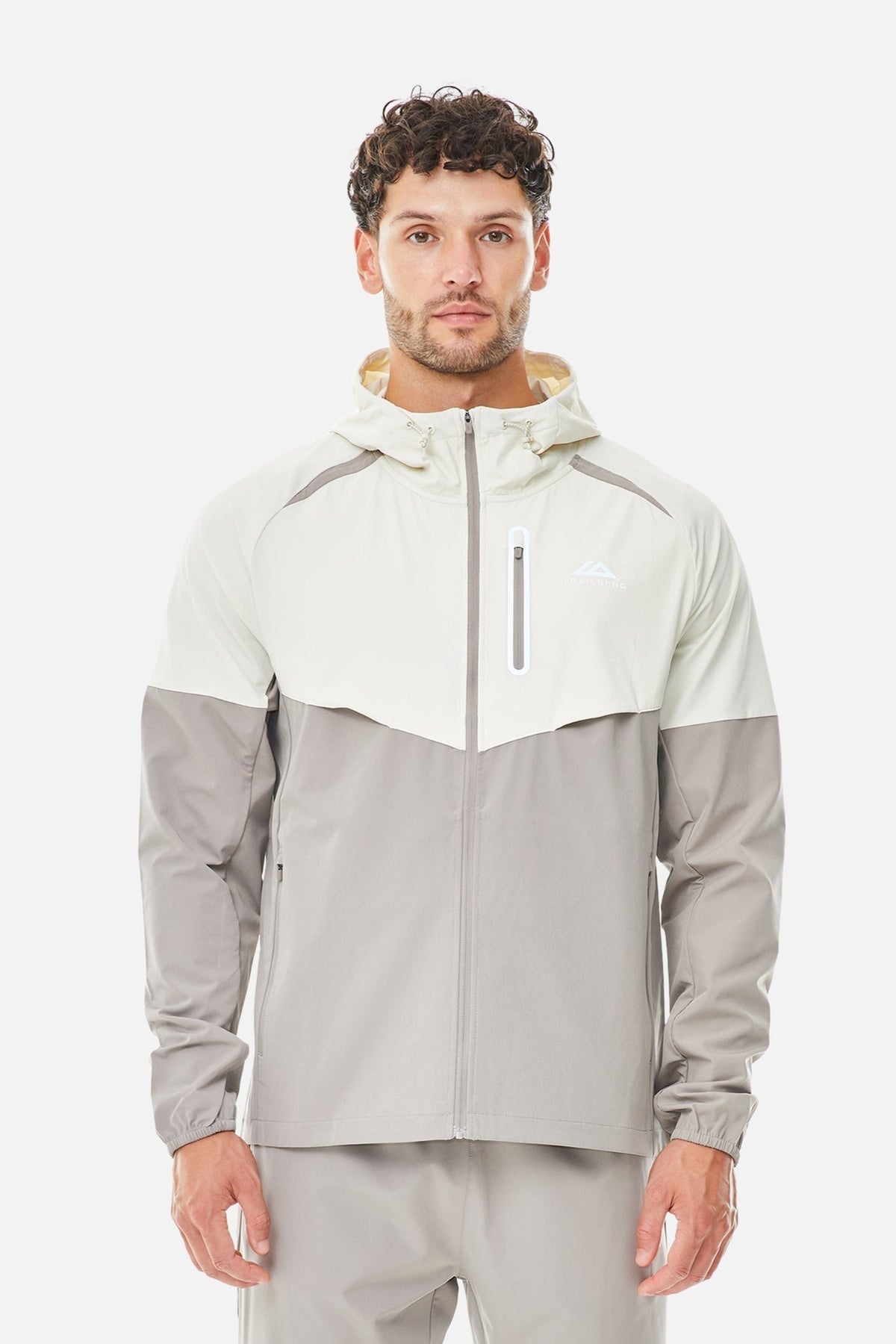 Trailberg AW25 Cloud Tracksuit - Pale Taupe/Dune White