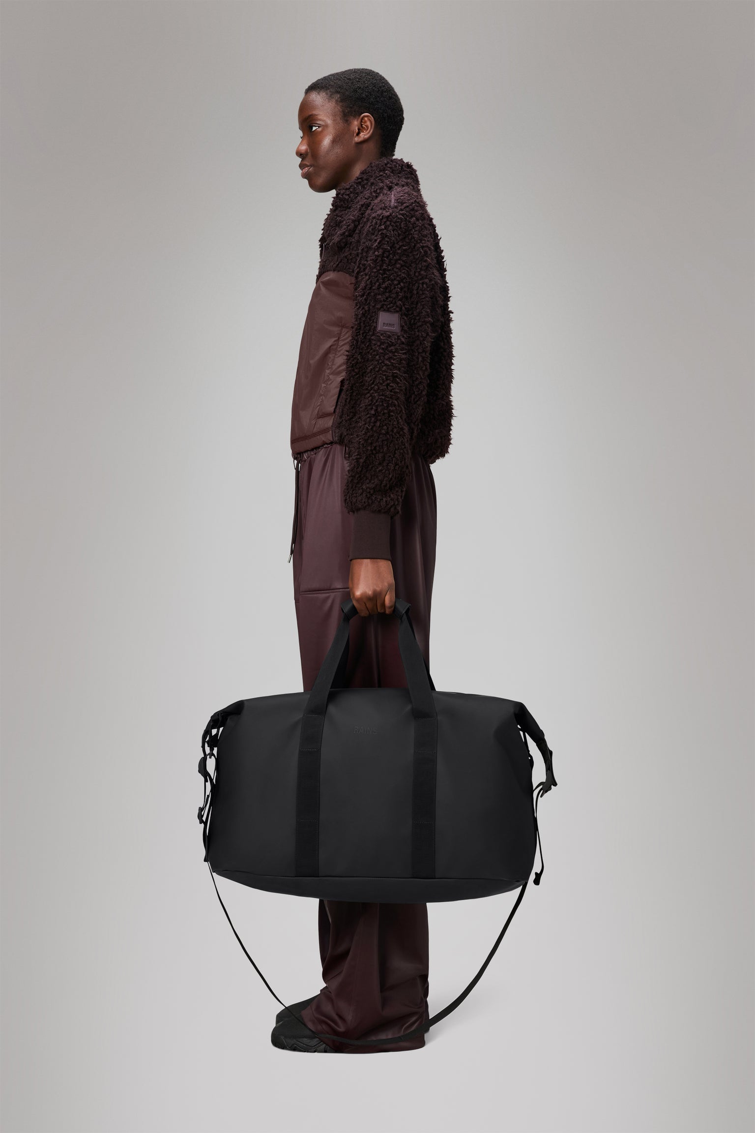 Rains Hilo Weekend Bag - Black