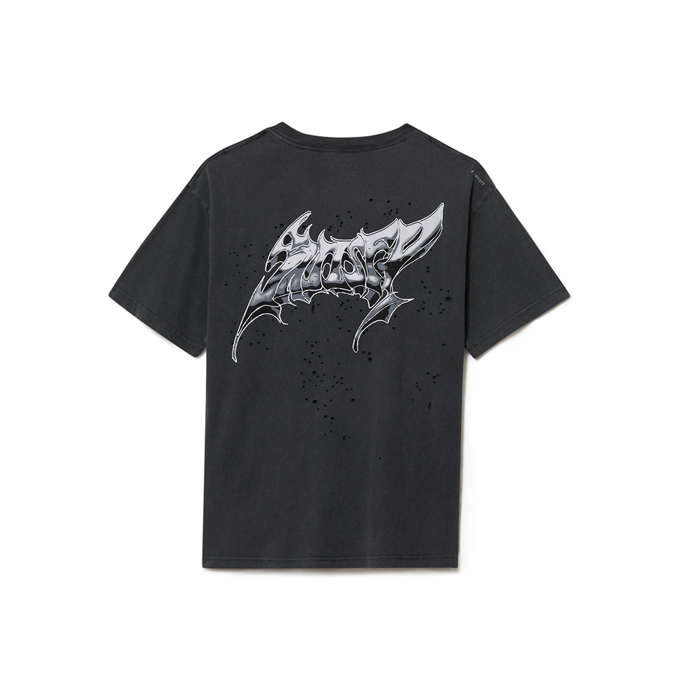 Satisfy MothTech T-Shirt - Aged Black