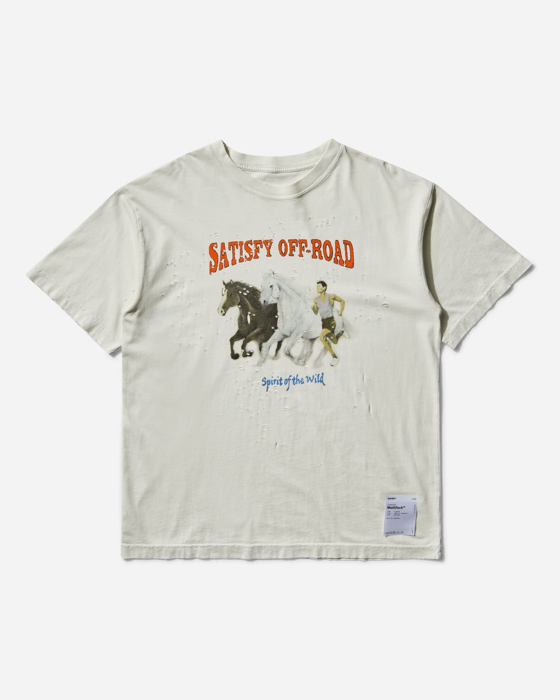 Satisfy MothTech T-Shirt Off-White