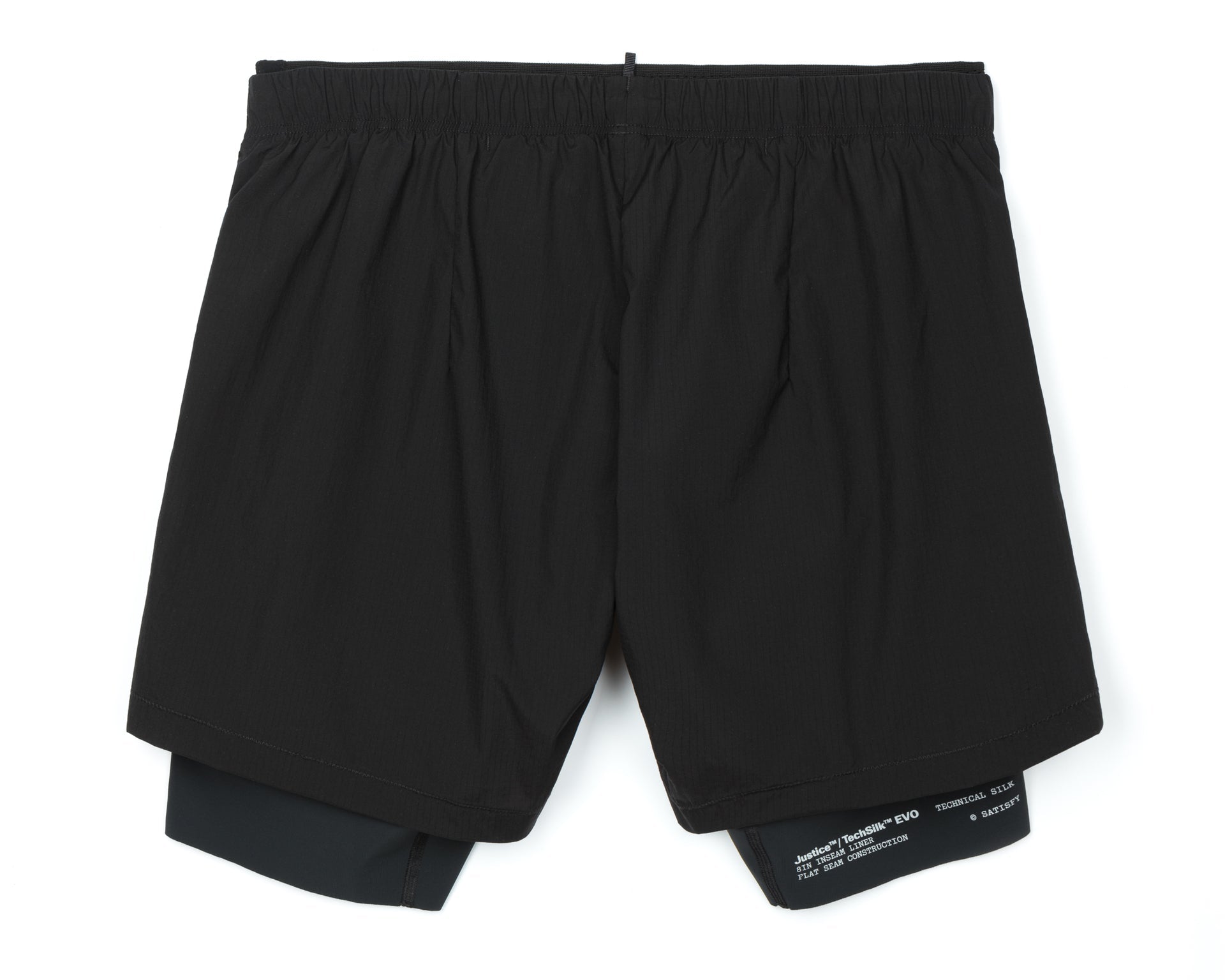 Satisfy TechSilk Cordura 8” Shorts - Black