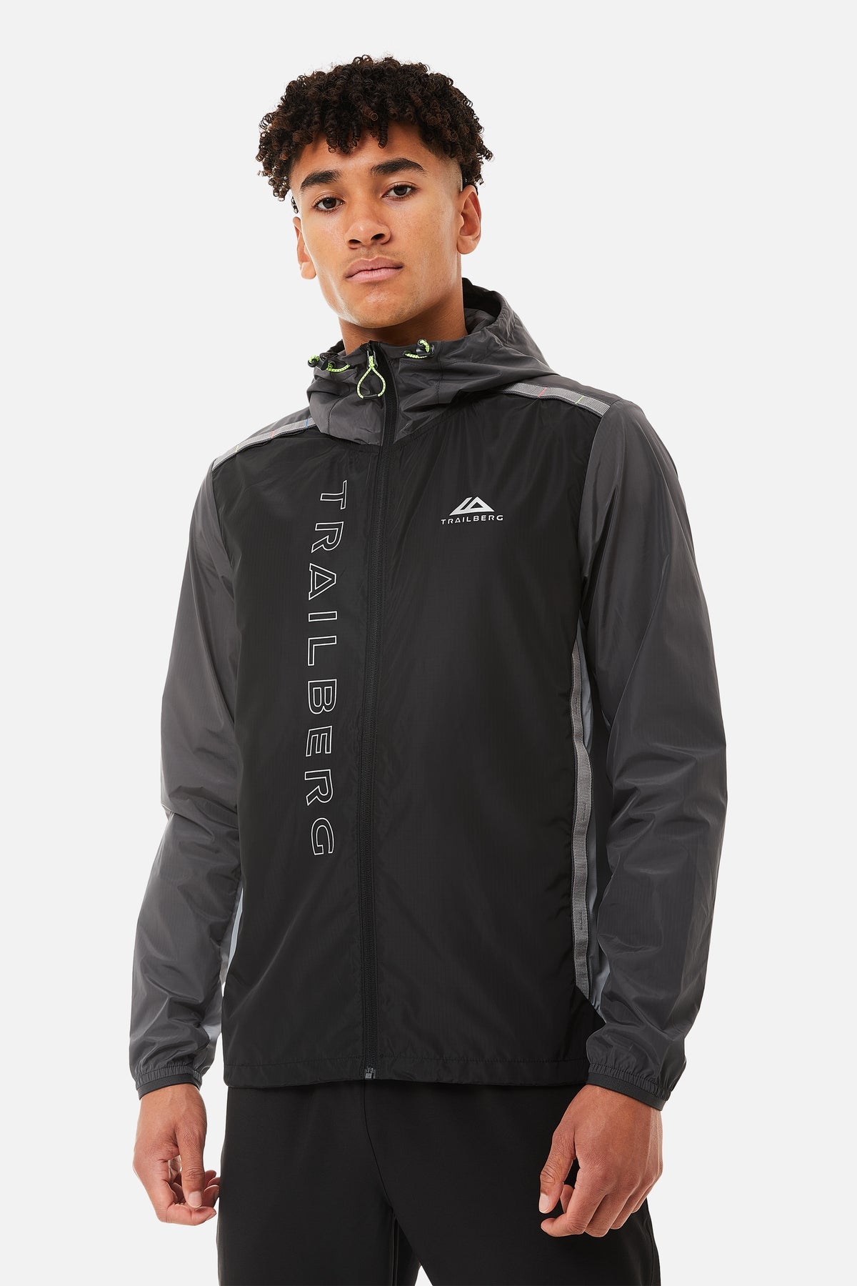 Trailberg AW24 Triathlon Windbreaker - Black/Grey