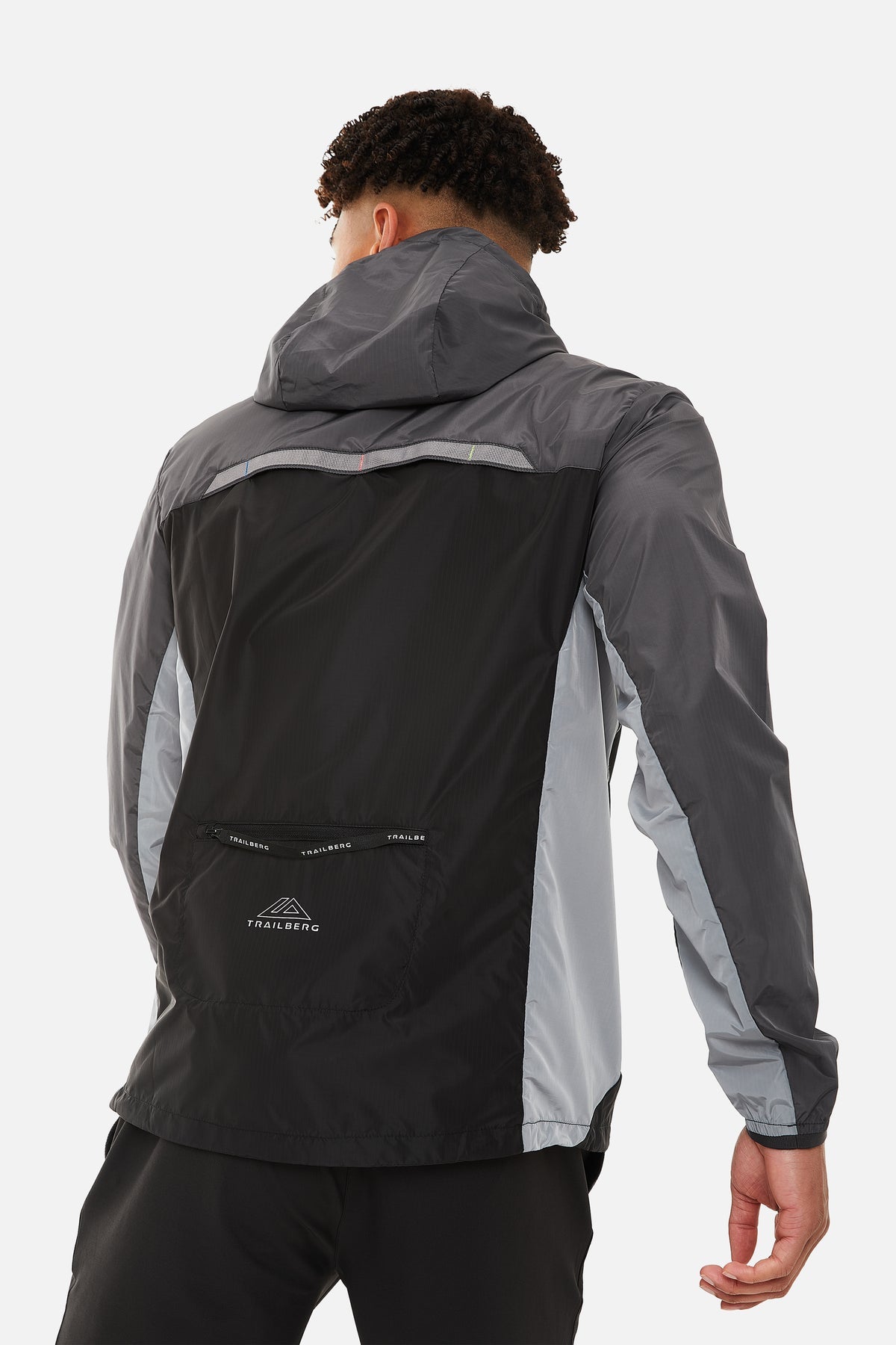 Trailberg AW24 Triathlon Windbreaker - Black/Grey