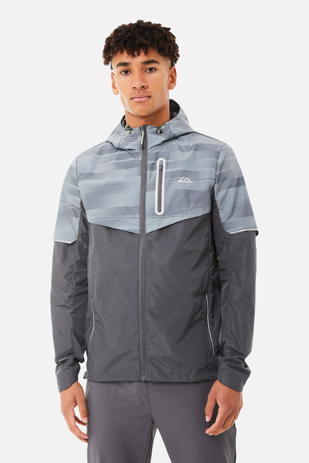 Trailberg AW24 Dimension Windbreaker - Light Grey/Grey