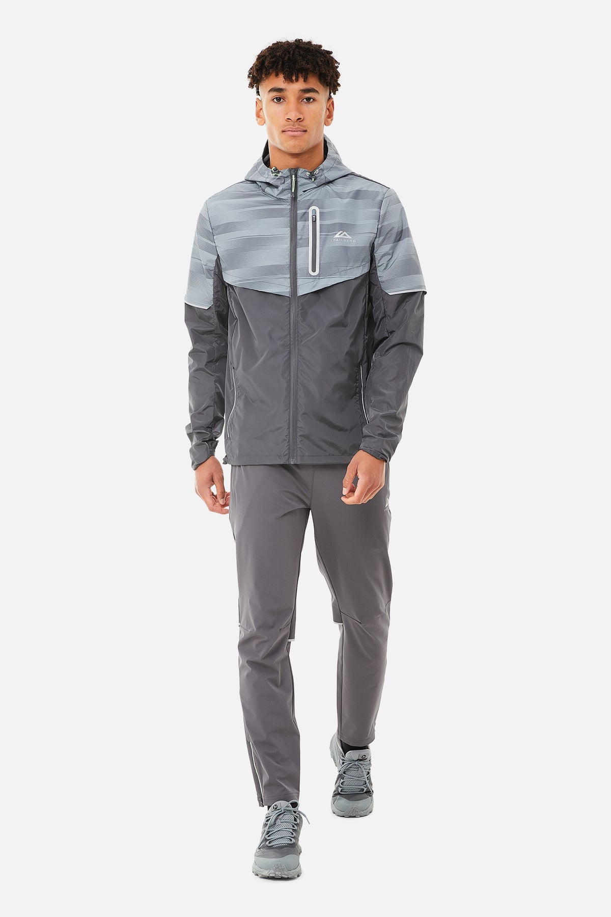 Trailberg AW24 Dimension Windbreaker - Light Grey/Grey