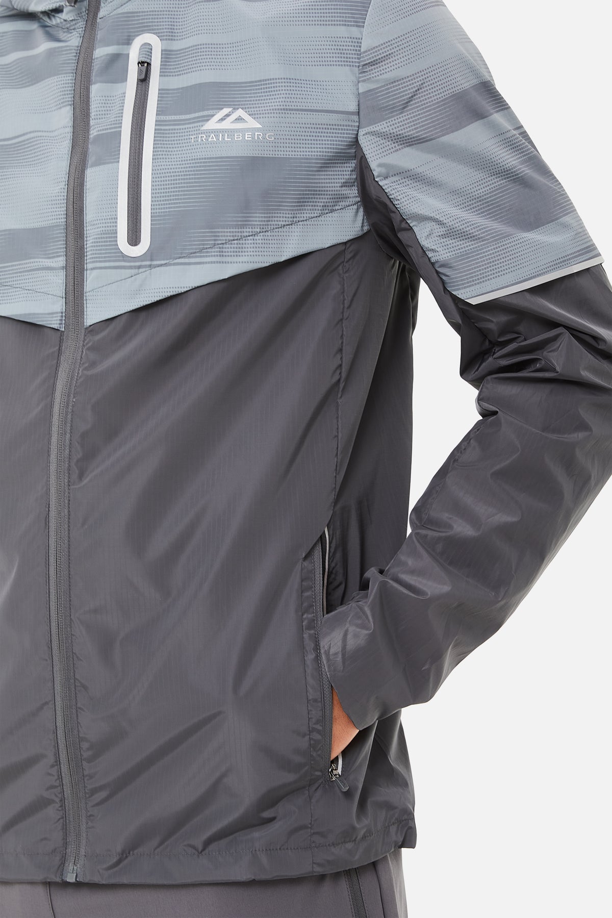 Trailberg AW24 Dimension Windbreaker - Light Grey/Grey