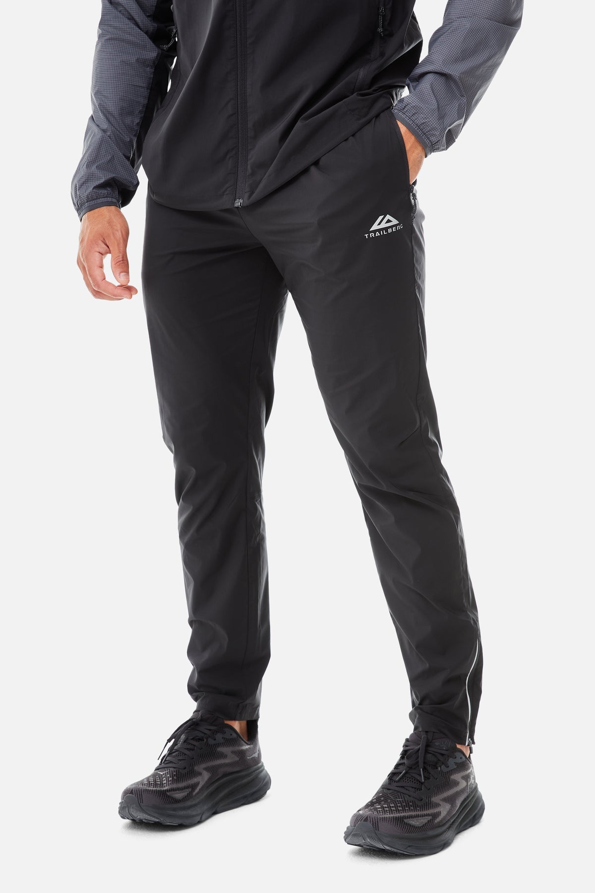 Trailberg Rapid Grid 2.0 Pant - Black/Volcano Grey