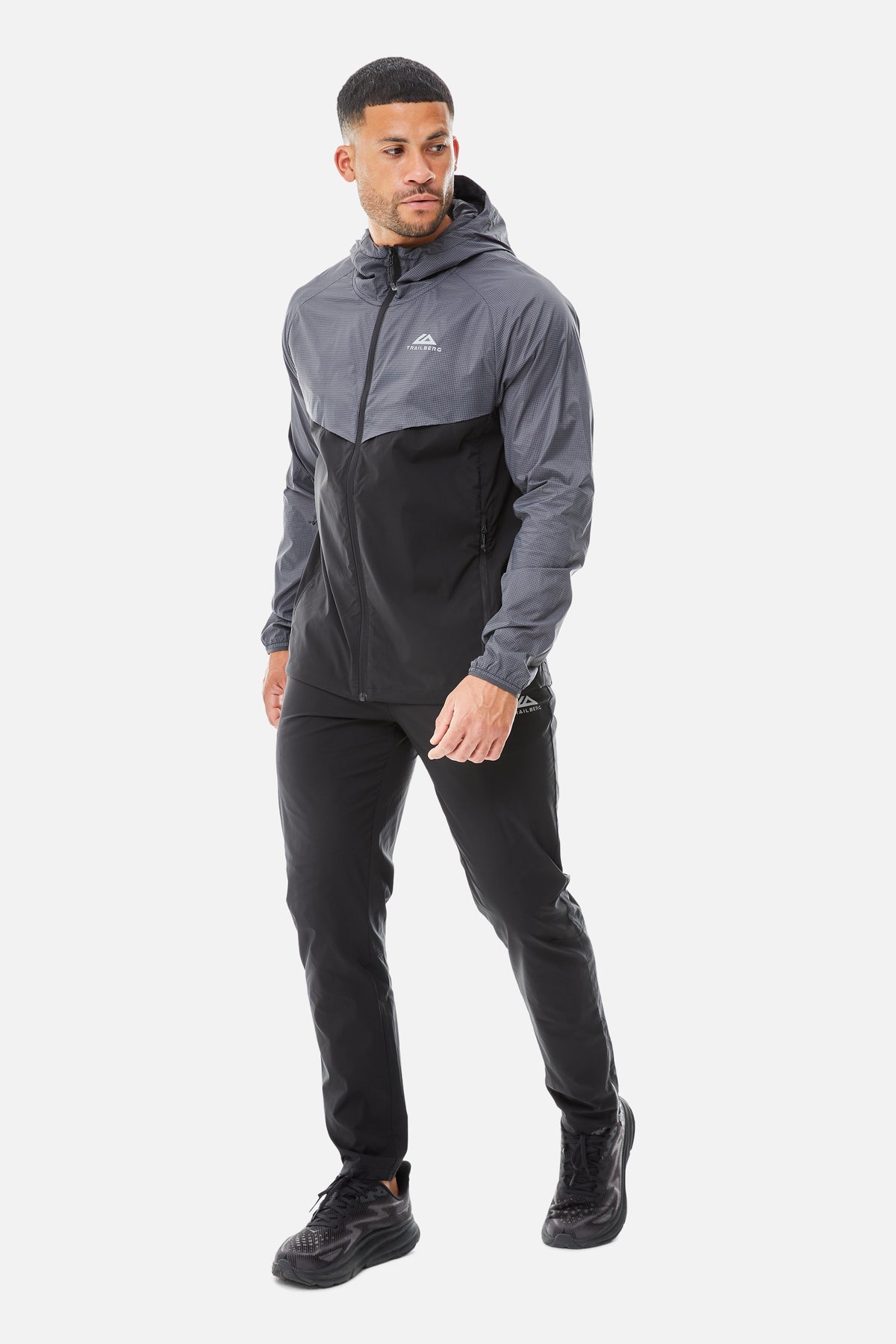 Trailberg Rapid Grid 2.0 Pant - Black/Volcano Grey