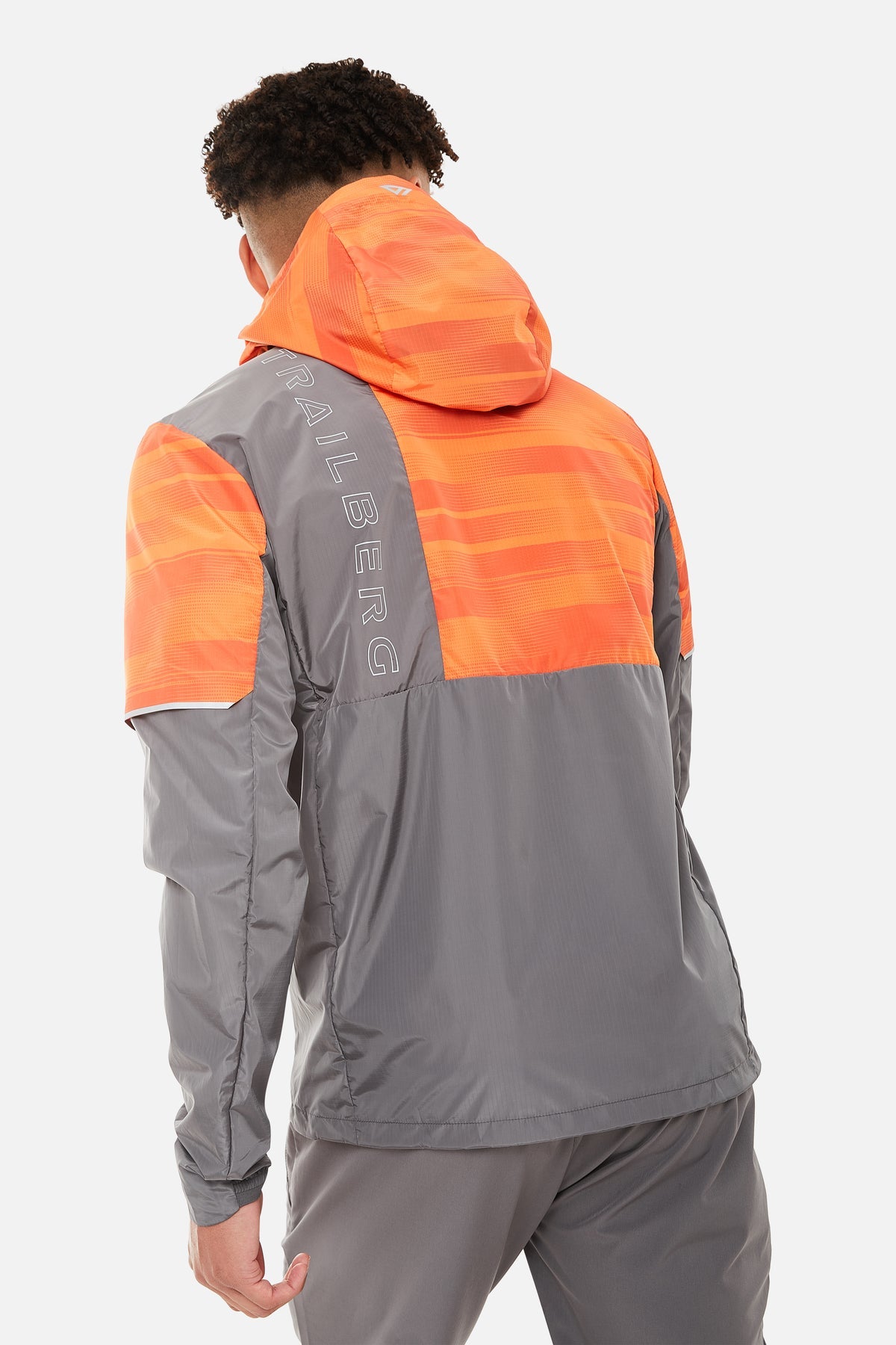 Trailberg AW24 Dimension Windbreaker - Orange/Grey