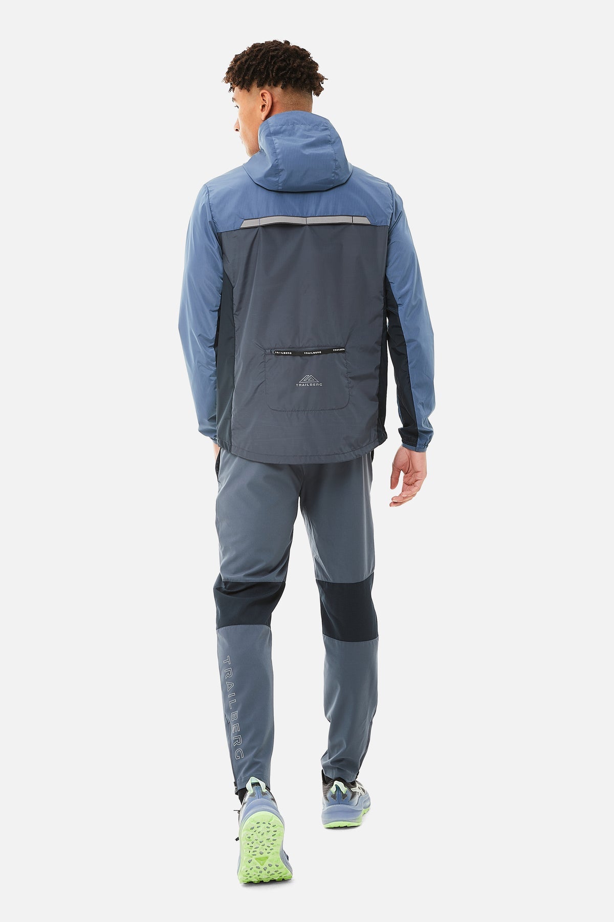 Trailberg AW24 Triathlon Windbreaker - Ombre Blue